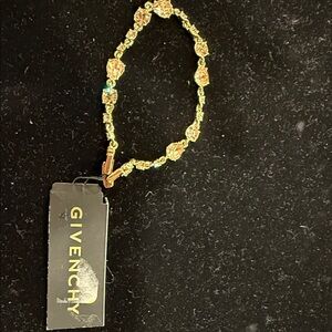 Givenchy Gold and Stone Bracelet